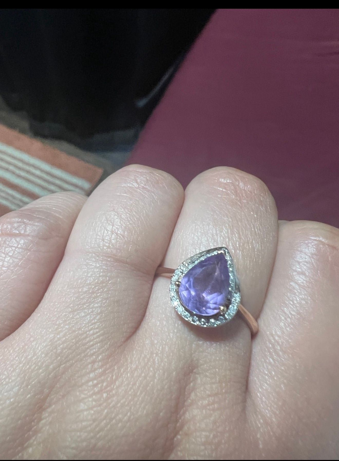 Amethyst Ladies Ring 