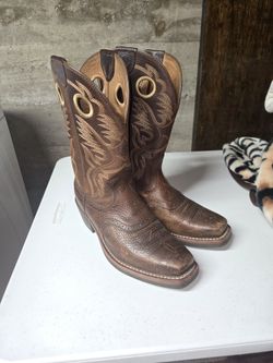 ARIAT ATS PRO COWBOY BOOTS SIZE 7.5