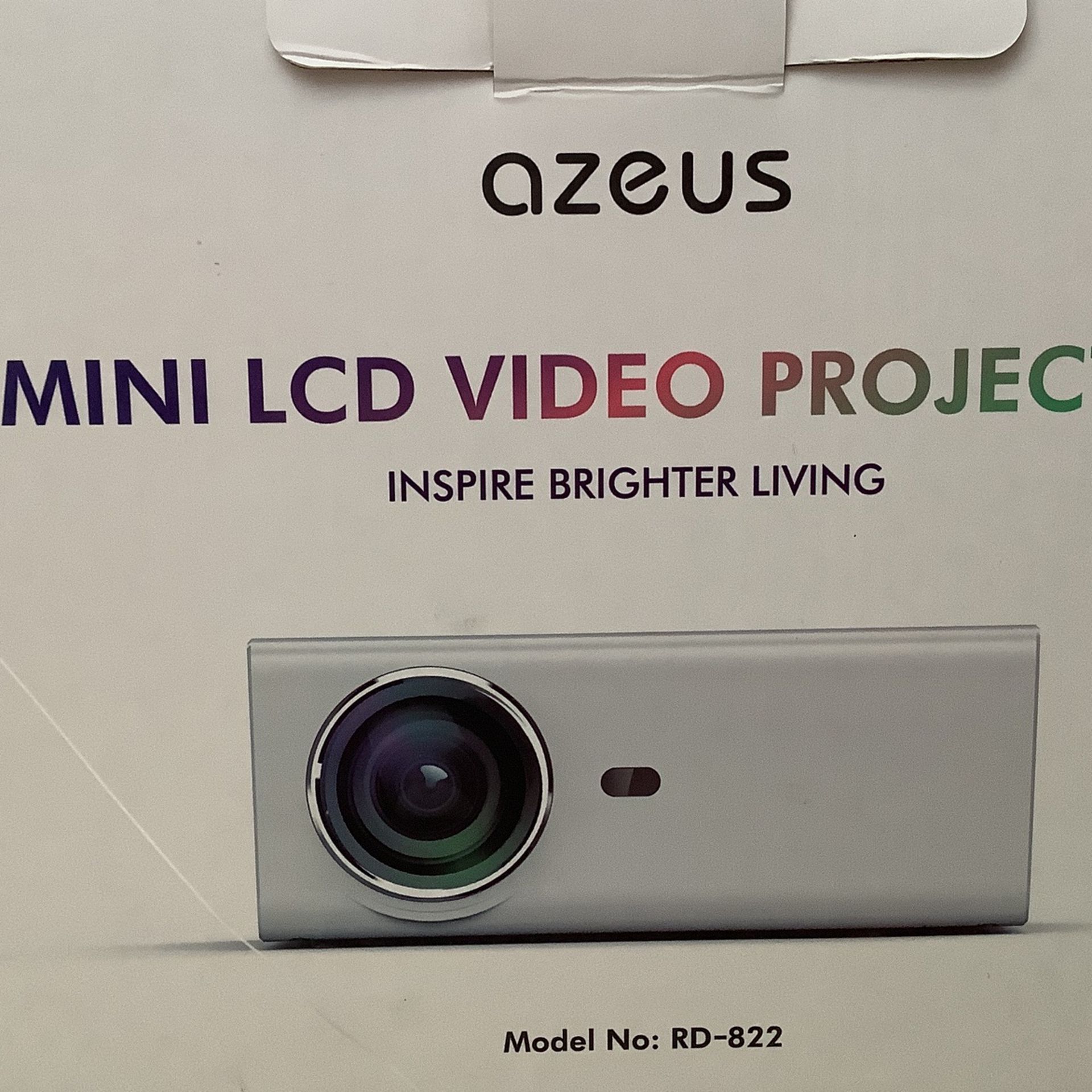 Azeus Projector With Screen