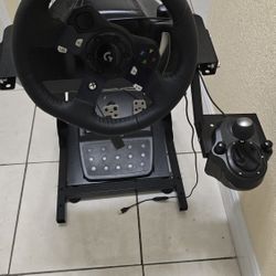 Logitech Steering Wheel And Shifter Xbox/Pc