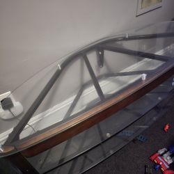 Glass TV Stand 
