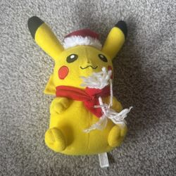 Christmas Pikachu Plush Soft Doll