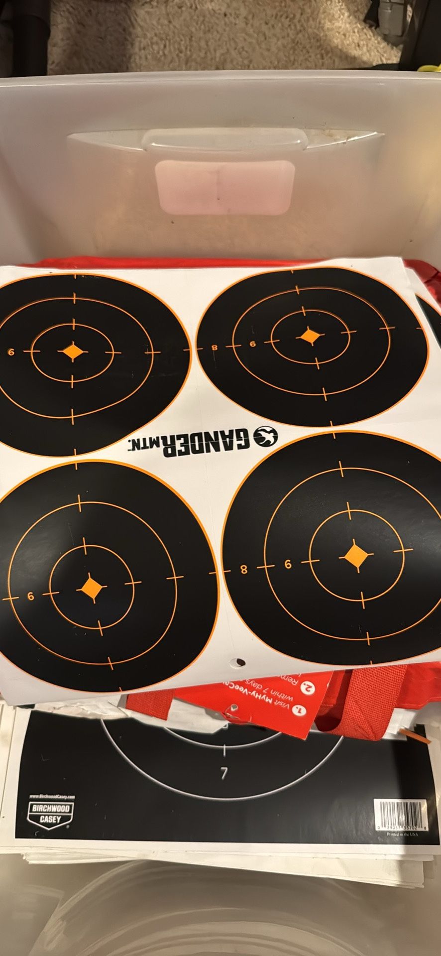 1000 Targets Sheets