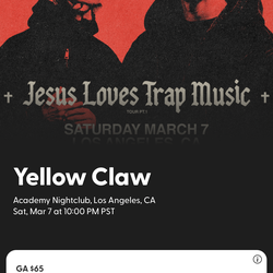 Yellow Claw 3/6