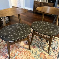 MCM Dining Accent Chairs (2)