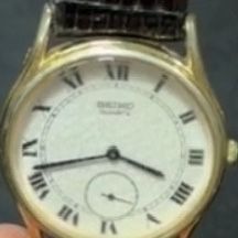 Vintage Mens Seiko (2(contact info removed)) Runs Good Shape.