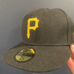 Black Pittsburgh Pirates Hat