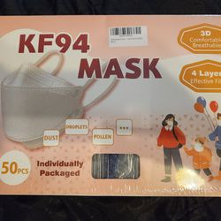 50 Piece set KF94 Masks