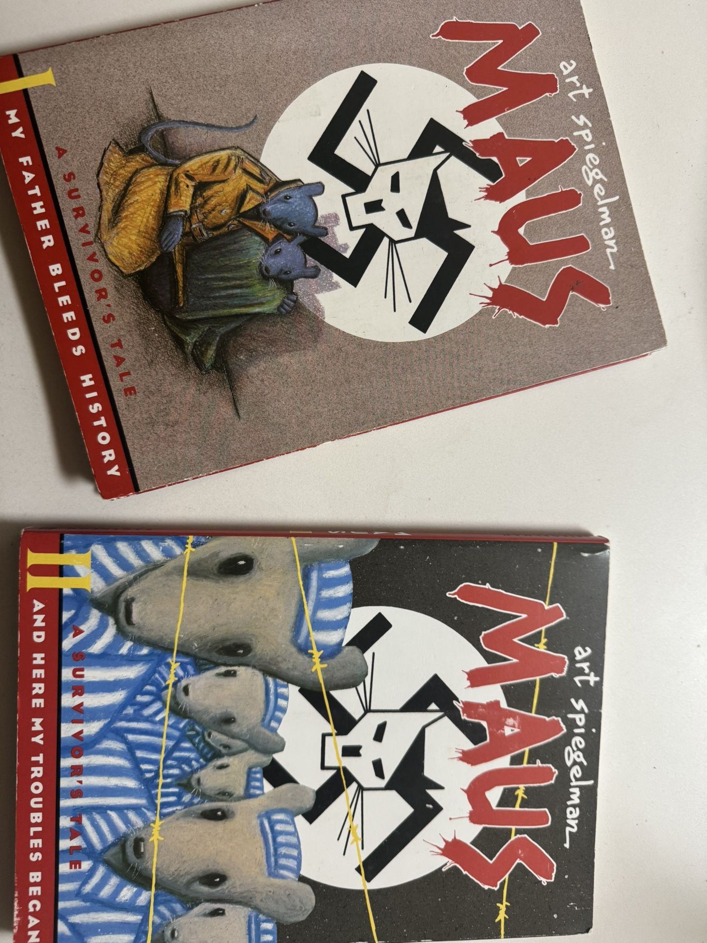 Maus Books By Art Spiegelman - Comic Of Surival