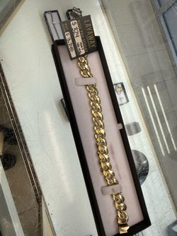 10kt Cuban bracelet