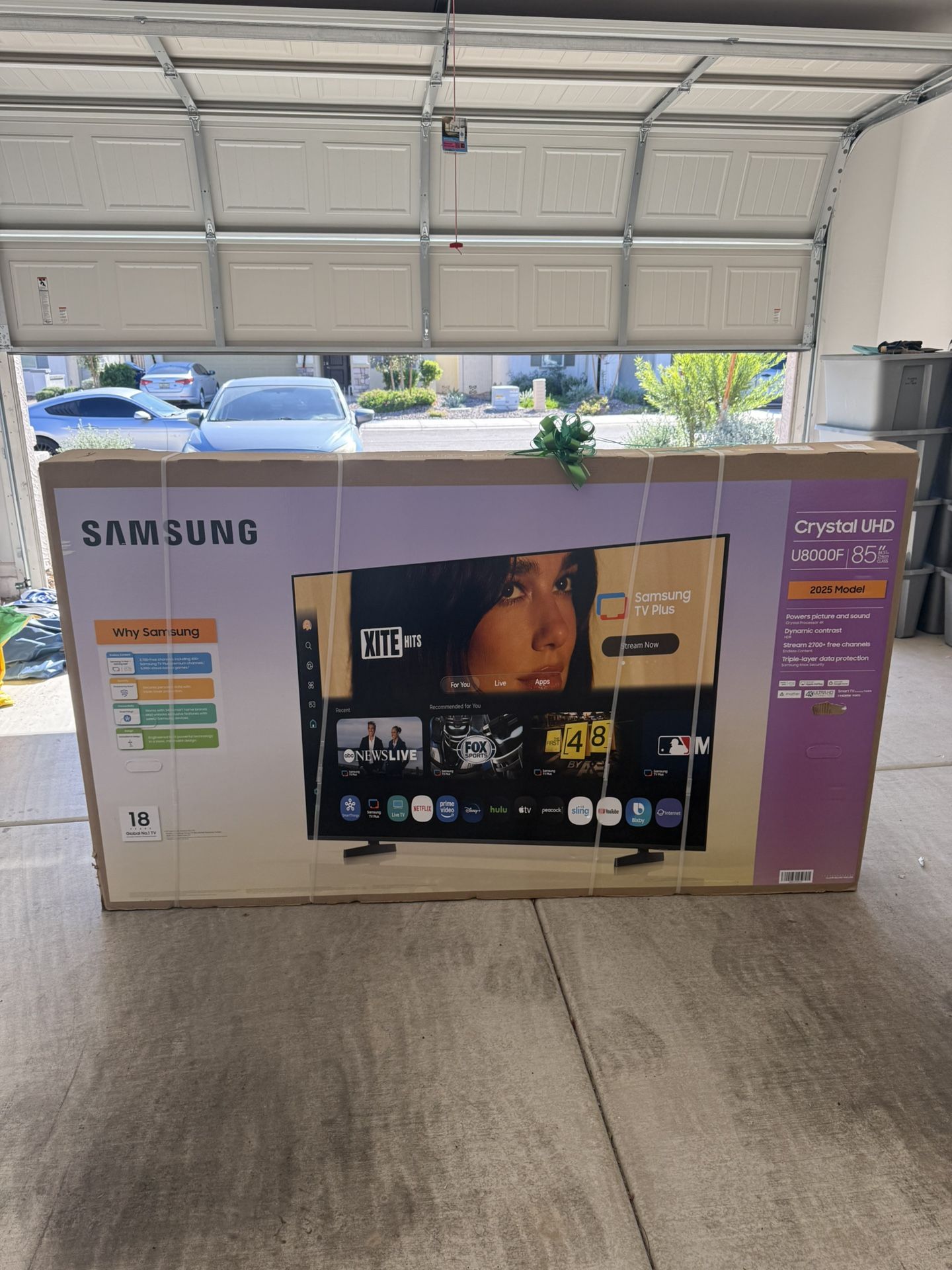 85’ Crystal Clear Tv