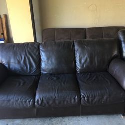 3+2+1 Leather Sofa