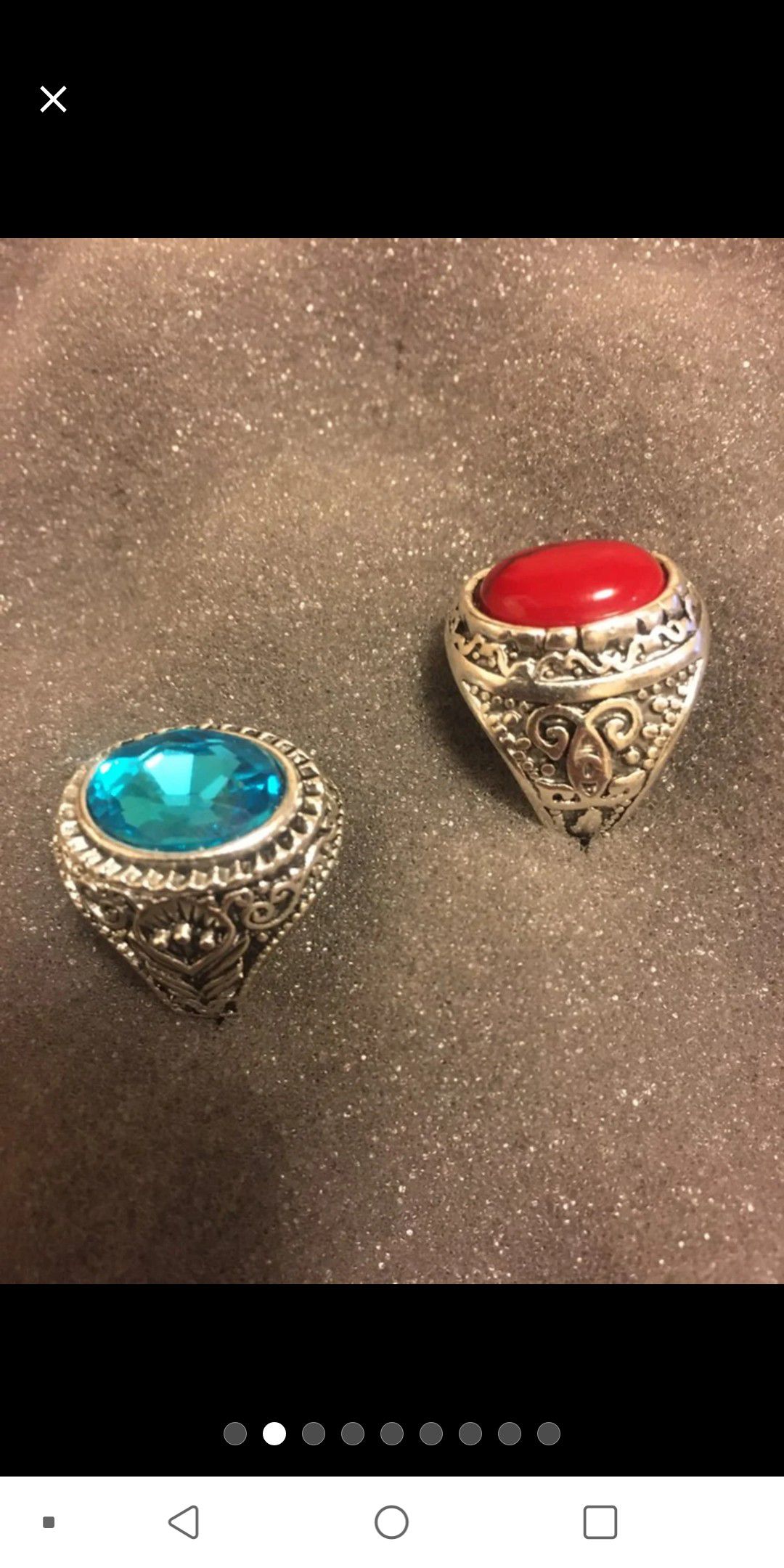 Rings, size 8