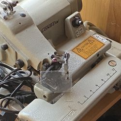 Vintage Industrial Blind Stitch Hemming Sewing Machine Without Table 