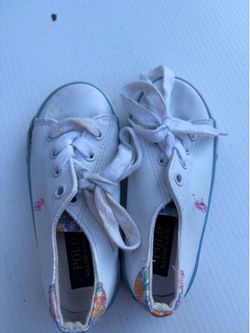 Real polo Ralph Lauren kids shoes size 8c