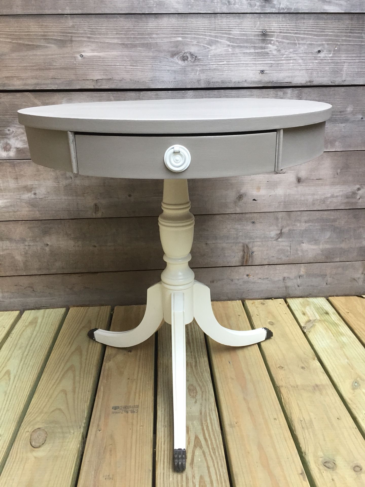 Painted Duncan Phyfe Table