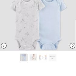 Baby Boys' 4pk Bodysuit - Just One You® made by carter's Blue 3months