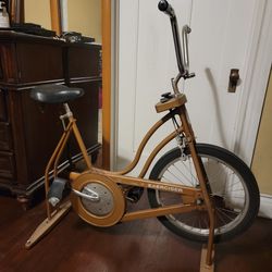 Vintage Schwinn Exerciser Stationary Exercise Bike 
