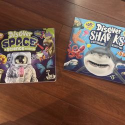 Large Sticker Activity Books 