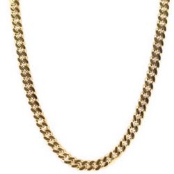 14k SOLID 9.5mm 26” Miami Cuban Link Chain. 134g