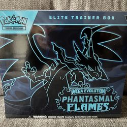 Pokemon Mega Evolution Phantasmal Flames ETB