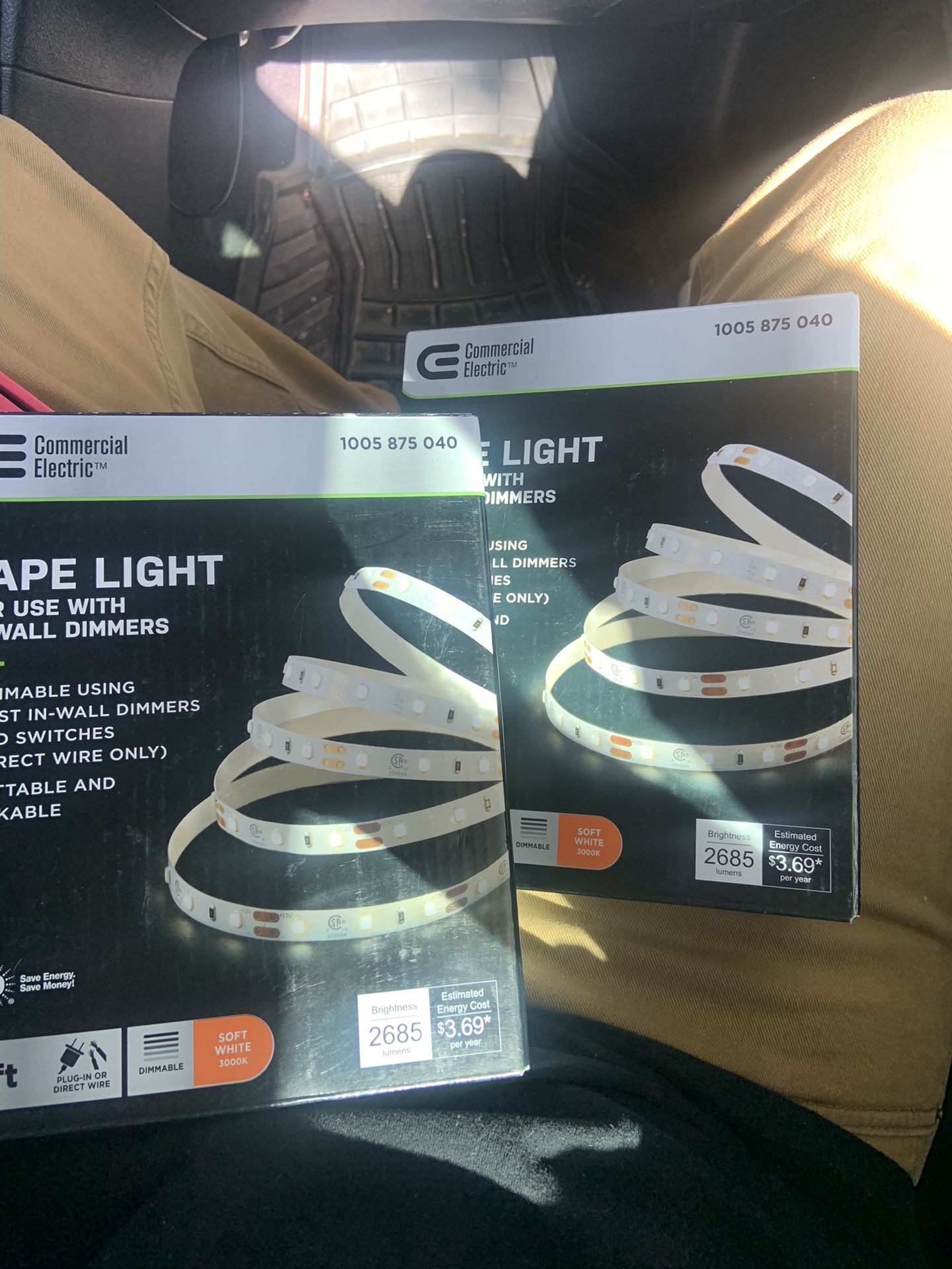 Commercial Electric Tape Lights 16 Inch