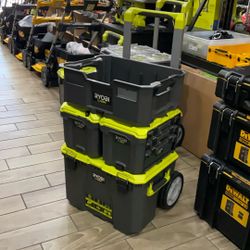 RYOBI LINK Rolling Tool Box Set (4 Pieces)