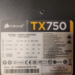 Corsair Tx750 PSU