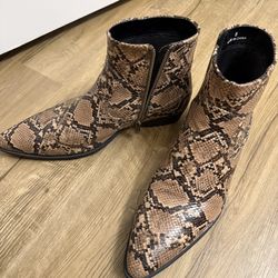 Python Chelsea Boots