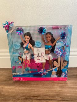 Barbie Pom Pom Divas Fly Girls New In Box