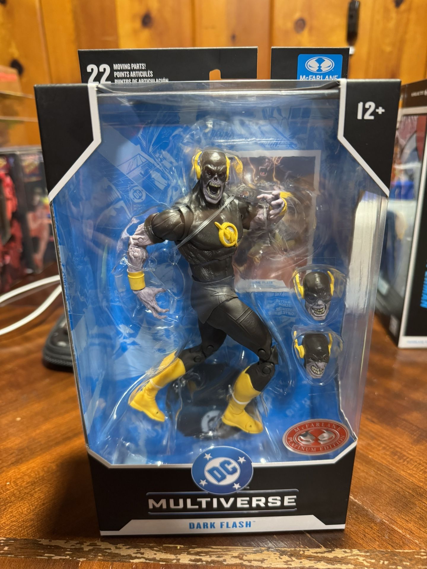 MCFARLANE DC MULTIVERSE RED PLATINUM DARK FLASH 7" ACTION FIGURES 2025