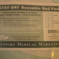 Heating Pad.     36x72 Reusable Bed Pad