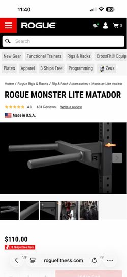 Rogue Monster Lite Matador Dip Attachment