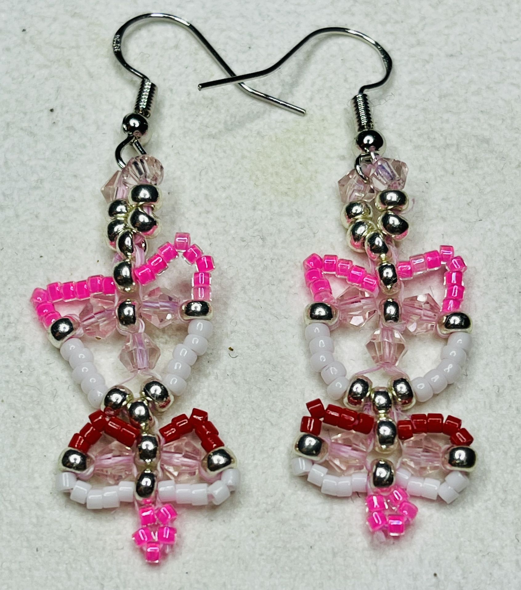 Valentines Flower Earrings