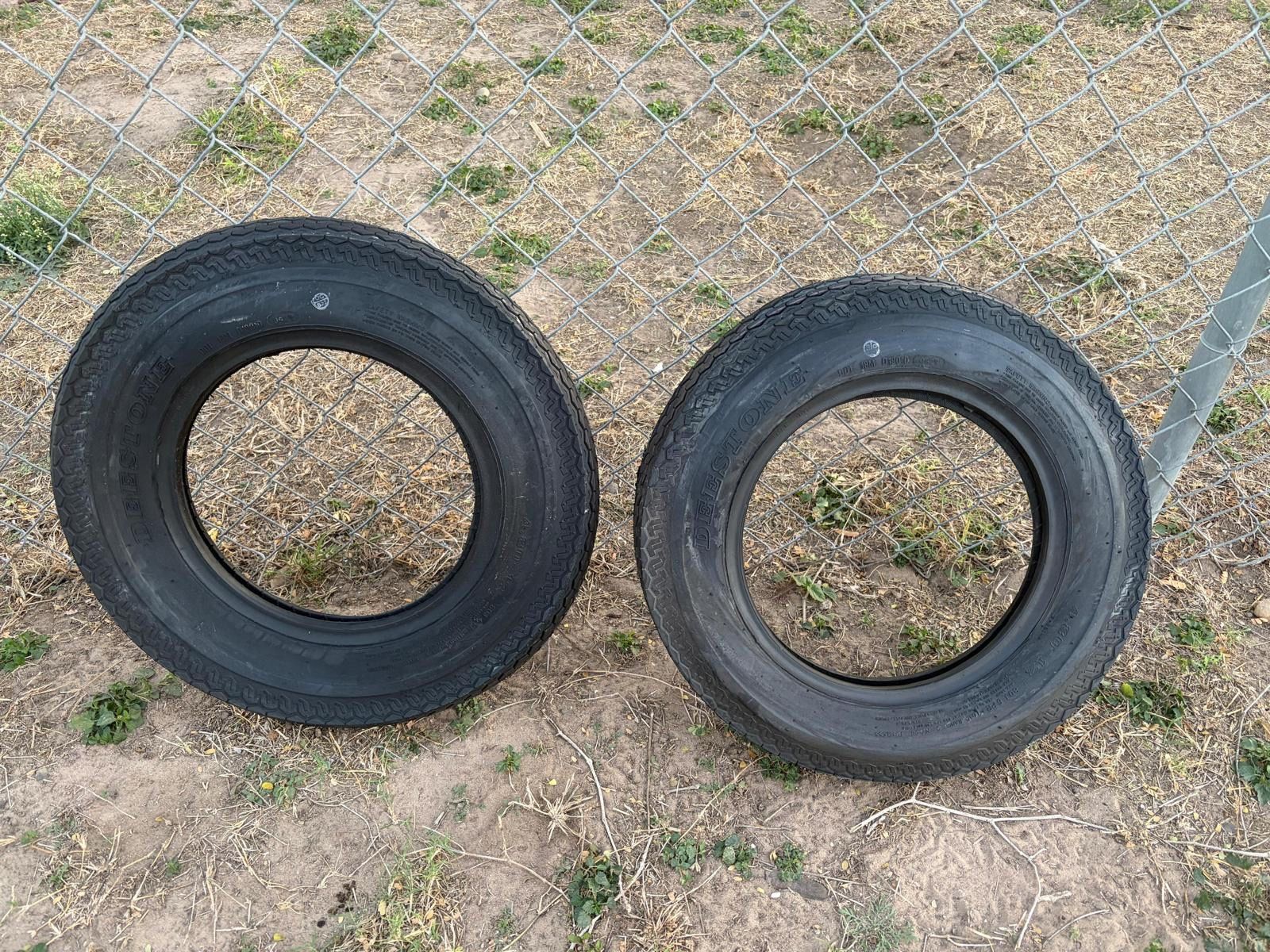 Small tires for utility trailer 4.80-12