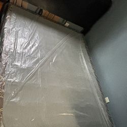 Queen Frame  With Box Spring 