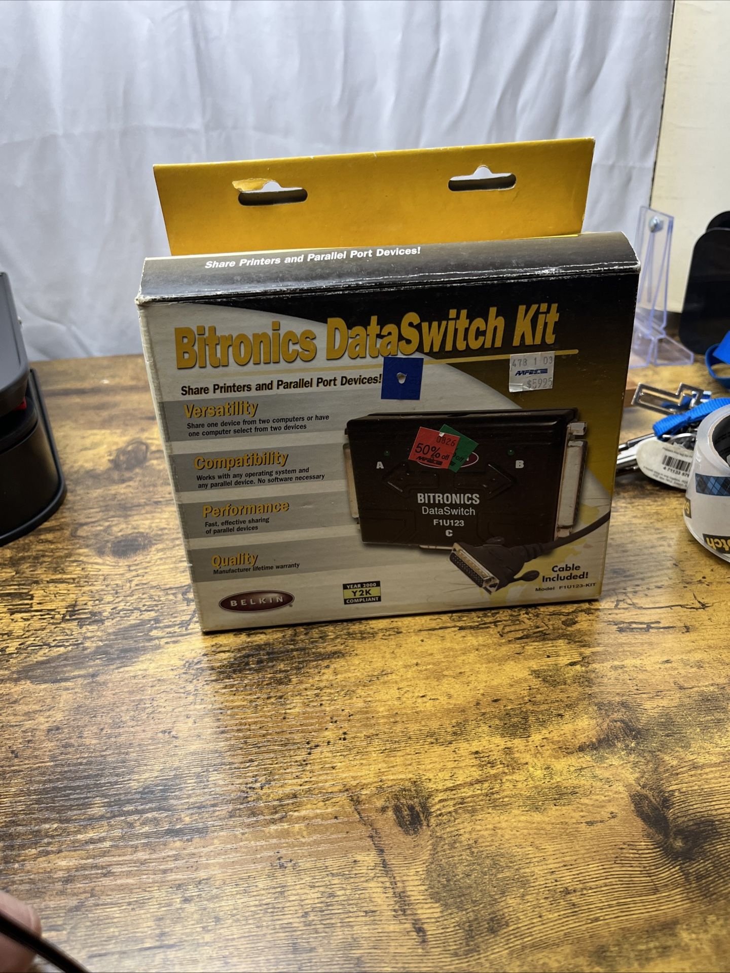 Belkin Bitronics Data Switch Kit (F1U123-KIT)