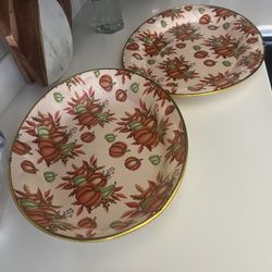 Large Thanksgiving Platters 