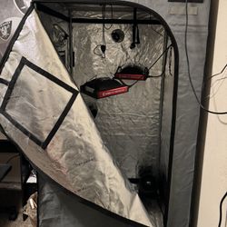 Grow Tent And Grow Lights 