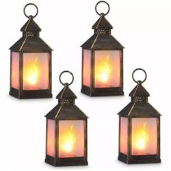 Set Of 4 Flame FX 🔥 Lamps 