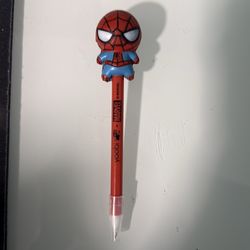 Cartoon Spider-Man pen used still has a lot of ink