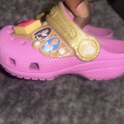 Disney Light Up Princess Crocs