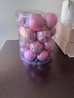 Pink Ornaments