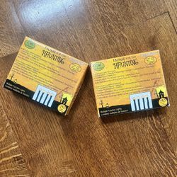 New HALLOWEEN Teeny Orange Lights 140 Lights Per Strand Two Strands