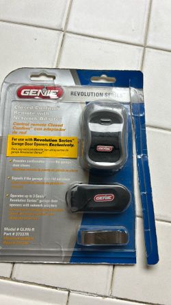 Genie garage opener remote