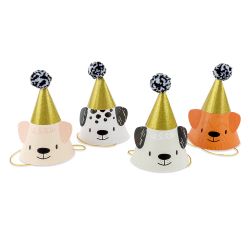 Bow Wow Dog Party Hats 