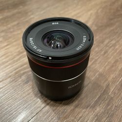 Rokinon 18mm f/2.8 E-Mount Lens