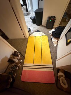 Pencil Shaped Novelty Area Rug
