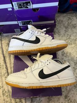 Nike dunk SB white gum