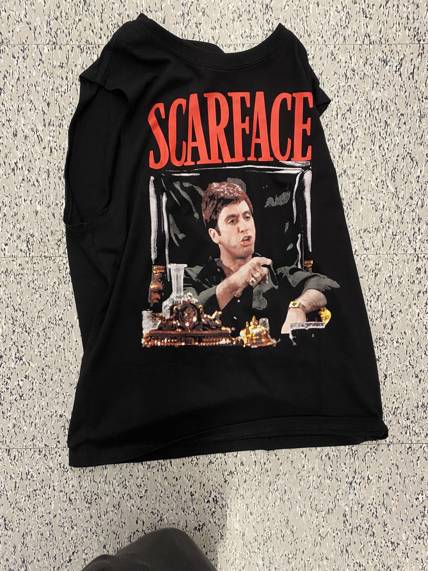 M Scarface tank top